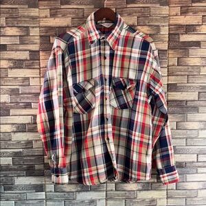 Vintage 70s Frostproof Cotton Flannel XL